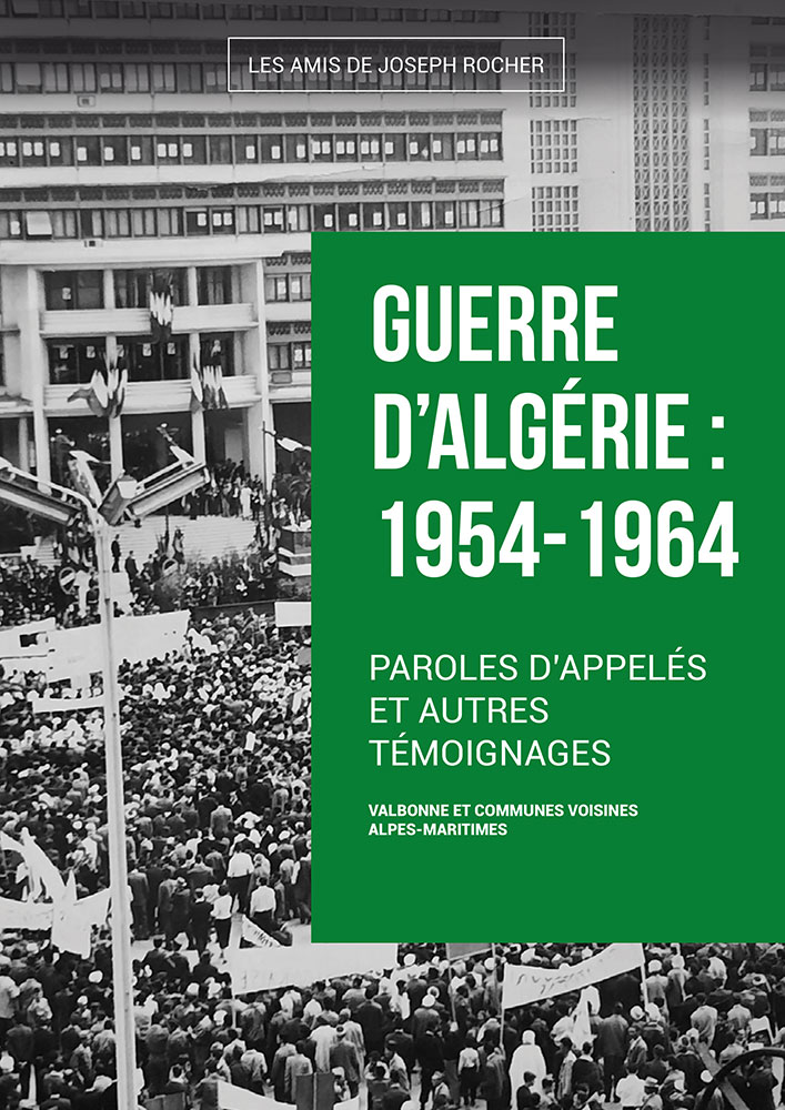 Guerre d&rsquo;Algérie : Livre Paroles d&rsquo;appelés